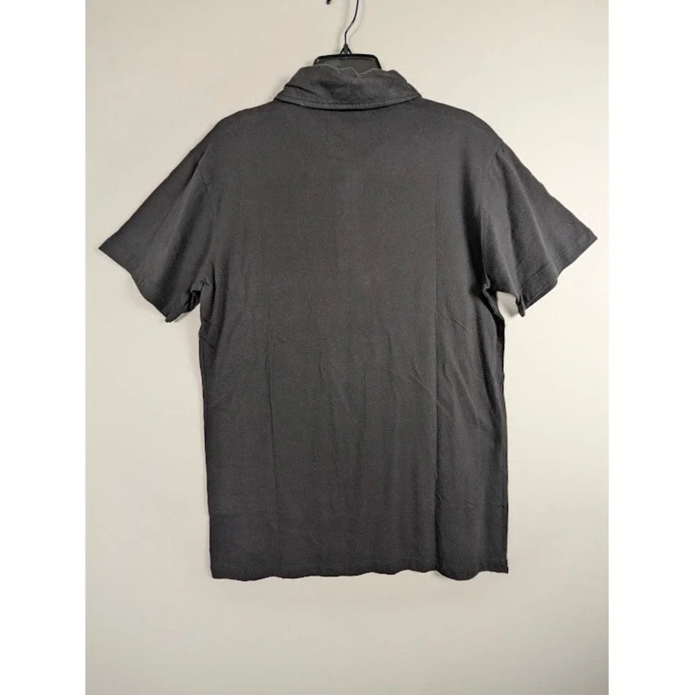 Red Jacket Polo Shirt Mens M Black Carnegie Club Skibo Castle 100% Cotton NWOT